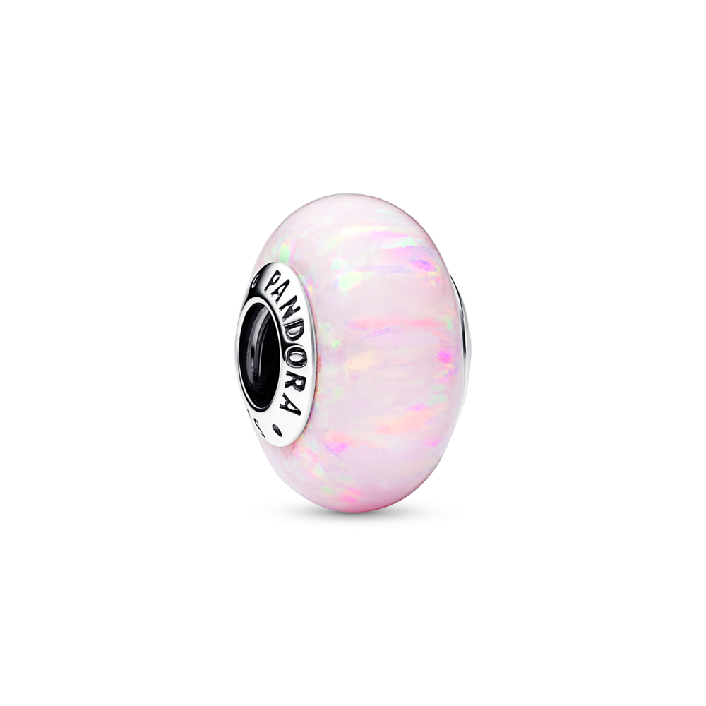 Talisman roz opalescent - Bijuterii FIG